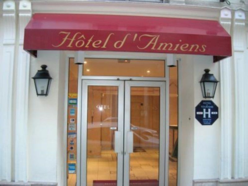 Hotel D'Amiens Paris Exterior foto
